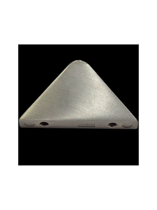 Furnipart Buton Mobilier Mânere de mobilier din Metal & Zamak NICKEL-MAT 51mm (Distanța între Centre 32mm) 7233-G1 1buc
