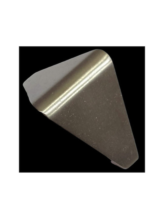 Furnipart Buton Mobilier Mânere de mobilier din Metal & Zamak NICKEL-MAT 51mm (Distanța între Centre 32mm) 7233-G1 1buc