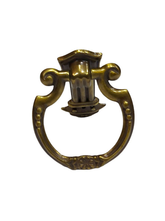 Pamar Antic Mâner Mobilier din Zamak & Metal Bronz 0725-000-BRZ1 1buc