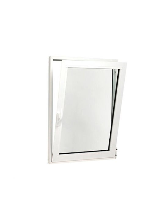 Elvial Hinged Window Aluminum W50xH70cm