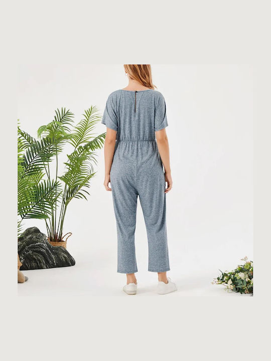 Maternity Overalls Gray
