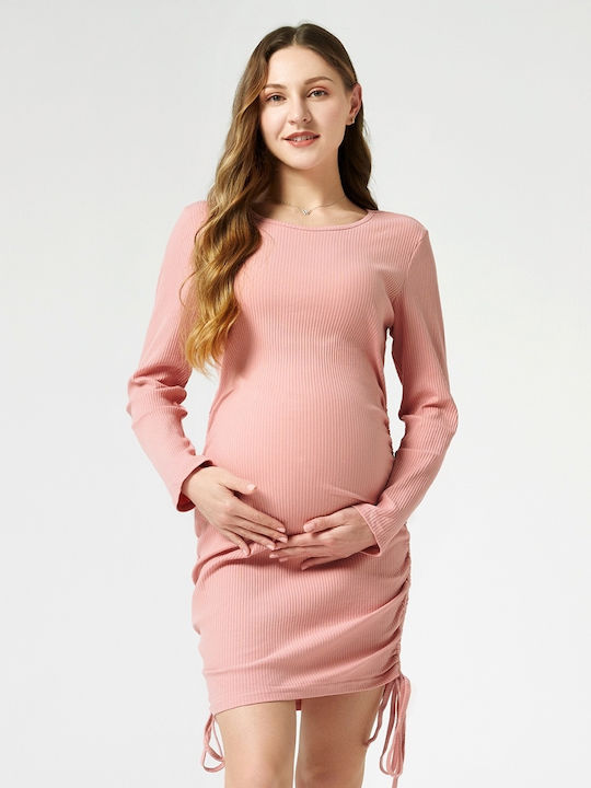 Maternity Dress Pink