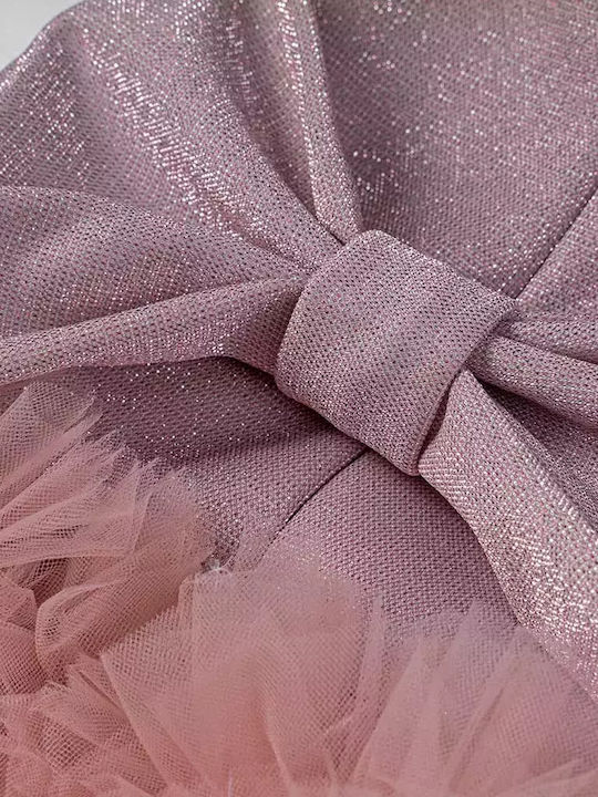 Online Puse Baptism Dress made of Tulle