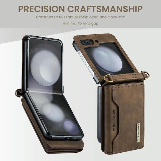 Series Wallet Καφέ (Galaxy Z Flip5)