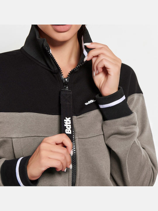Women's Sweatshirt Jacket Beige