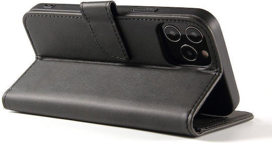 Magnet Back Cover Σιλικόνης / Δερμάτινο Μαύρο (Oppo Find X5 Pro)