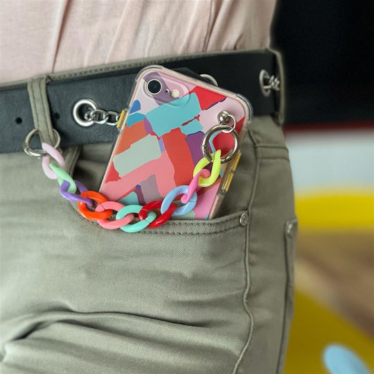 Color Chain Back Cover Πλαστικό Πολύχρωμο (Galaxy S21+ 5G)