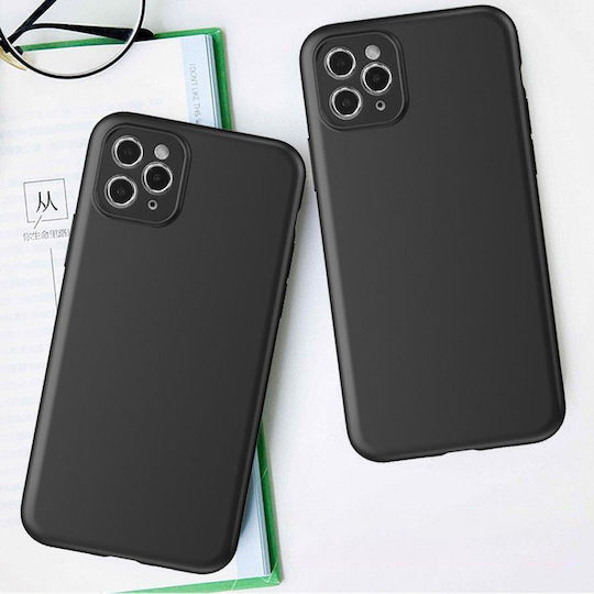 Moto Back Cover Σιλικόνης Μαύρο (Motorola Moto E32)