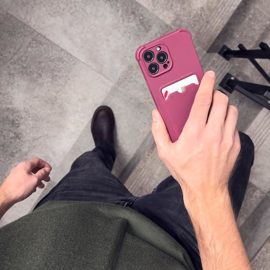Card Портмоне Силикон Тъмносин (Redmi Note 10 / 10s / Poco M5s)
