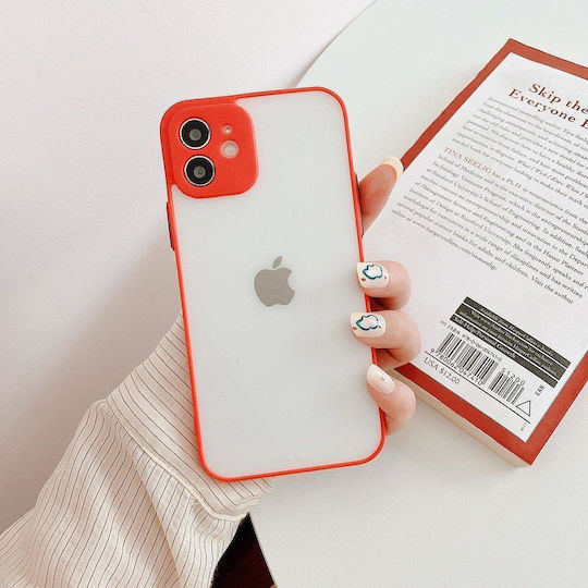 Milky Back Cover Silicon Roșu (Xiaomi Redmi Note 10, Xiaomi Redmi Note 10s)