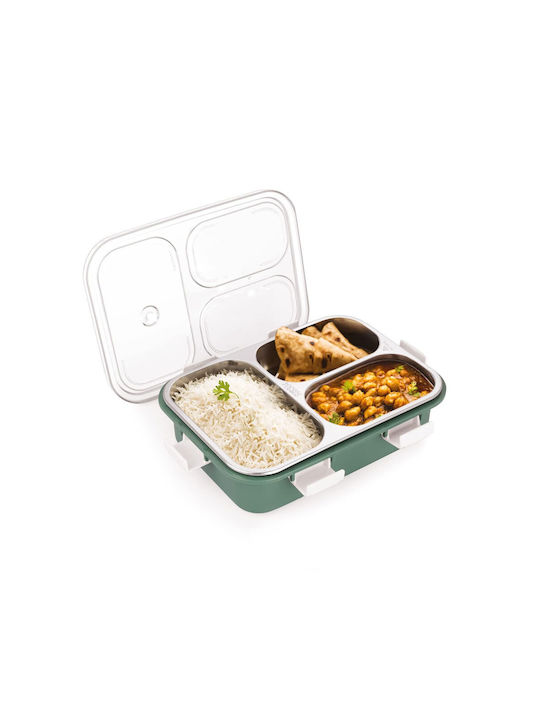 Inox Lunch Box Green 750ml