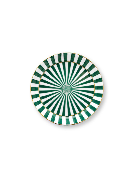 PiP Studio Royal Flower Green Κούπα από Πορσελάνη Πράσινη 230ml
