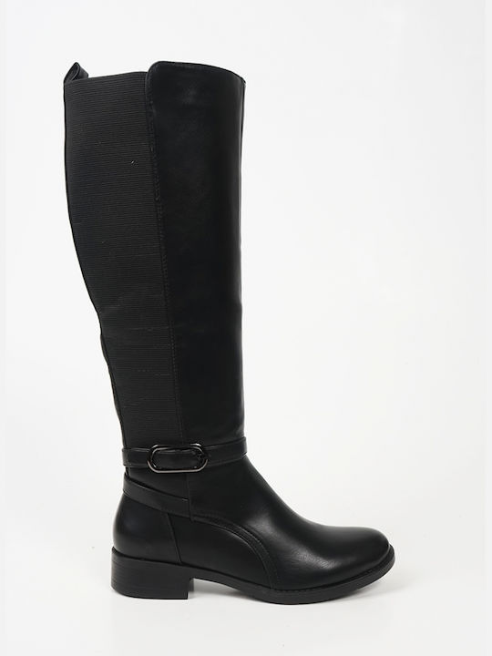 Piazza Shoes Riding Boots with Rubber Black