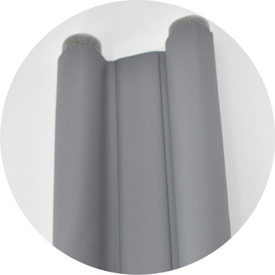 Tpster Foam Double Door Draft Stopper in Gray Color 0.96mx3cm