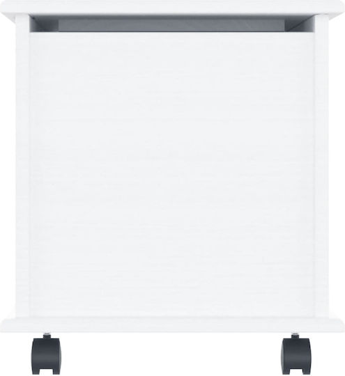 vidaXL Διακοσμητικό Μπαούλο Ξύλινο Λευκό 73x39.5x44εκ.