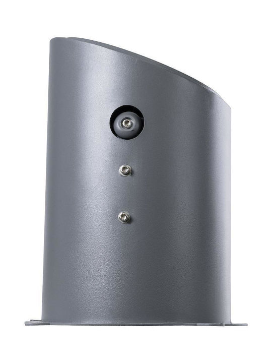 GloboStar Floodmilo Außenstehlampe LED 12W mit Natürliches Weiß Licht IP67 Weiß