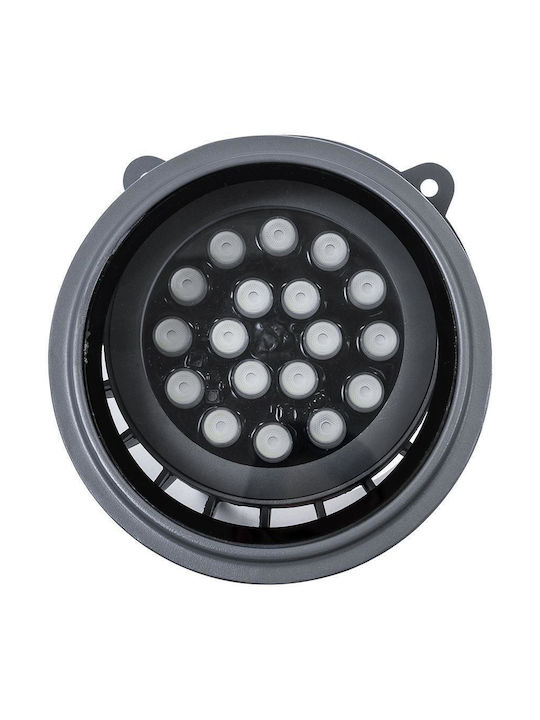 GloboStar Floodmilo Proiector LED Pentru Exterior 24W RGBW IP67 Gri