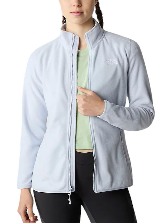 100 Glacier Fleece Damen Jacke in Hellblau Farbe