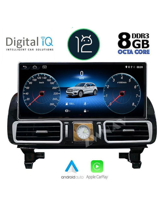 Digital IQ Ηχοσύστημα Αυτοκινήτου για Mercedes-Benz ML 2011-2019 (Bluetooth/USB/AUX/WiFi/GPS/Apple-Carplay/Android-Auto) με Οθόνη Αφής 12.3"