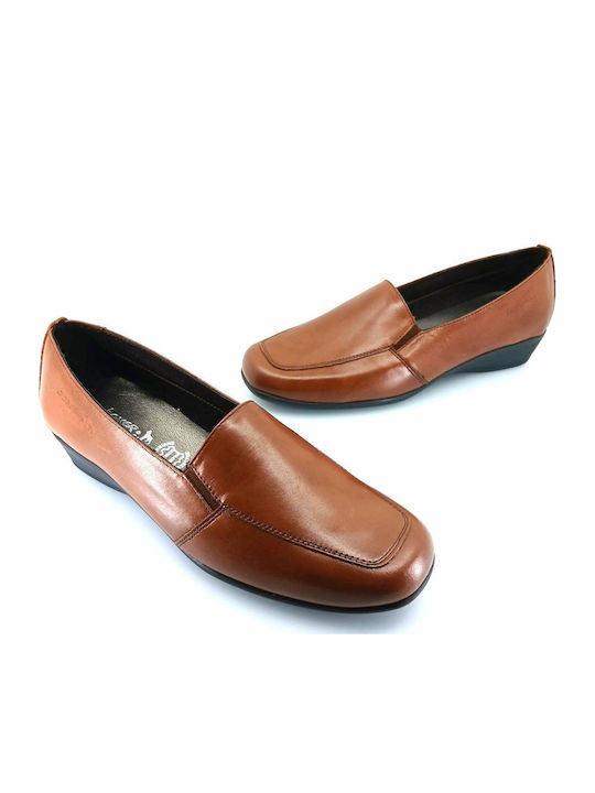 Ανατομικά Γυναικεία Slip-On Δερμάτινα Ταμπά