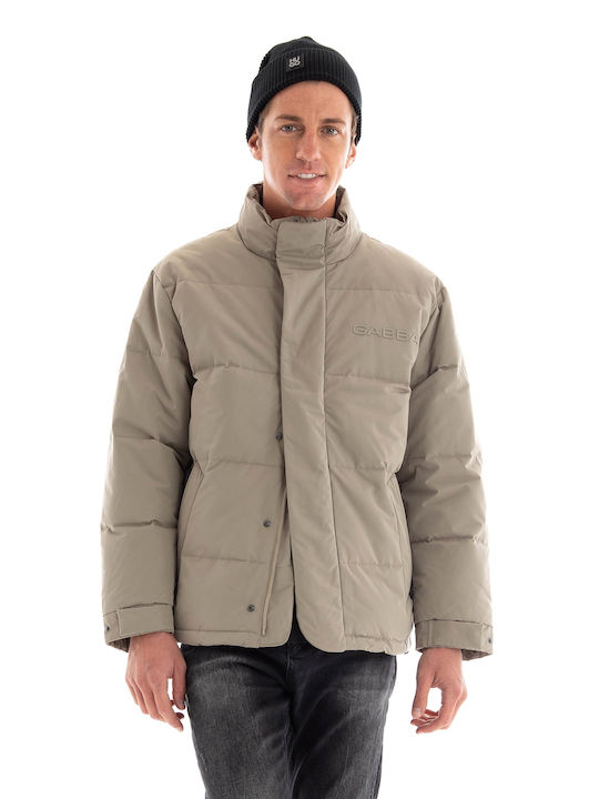 Gabba Herren Winter Jacke Lässig Gray