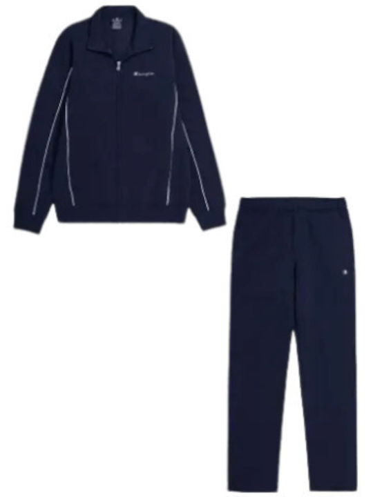 Champion Men's Sweatpants with Rubber Navy Blue