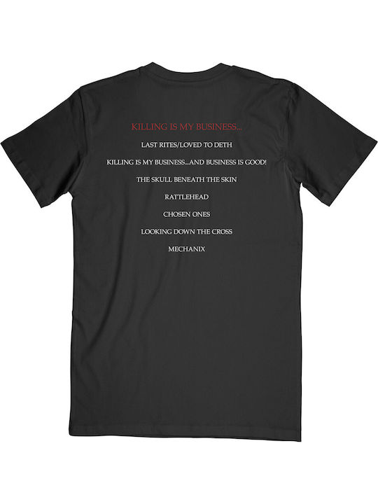 Rock Off Megadeath T-shirt Μαύρο Βαμβακερό Rock Off Megadeath T-shirt Μαύρο Βαμβακερό