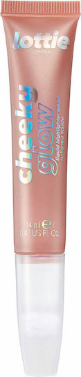 Lottie London Cheeky Glow Flüssiges Textmarker Pfirsich Bellini 14ml