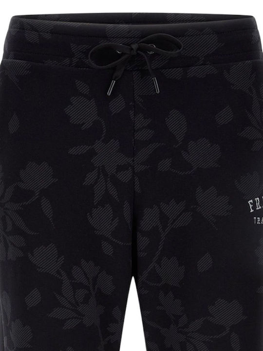 Damen Stoff Hose Schwarz