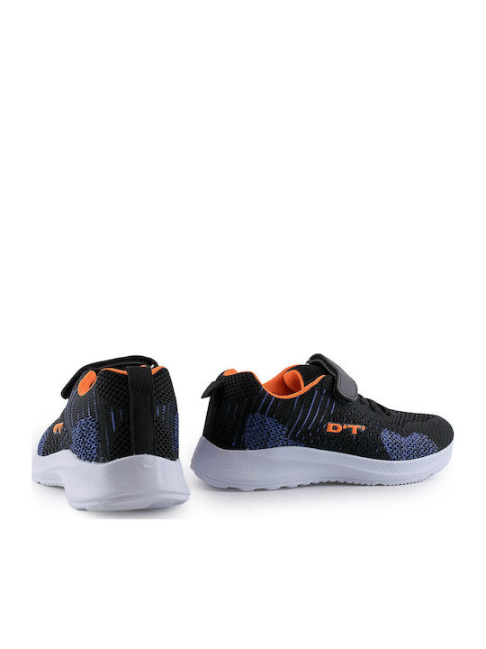 Παιδικά Sneakers με Σκρατς Μαύρα