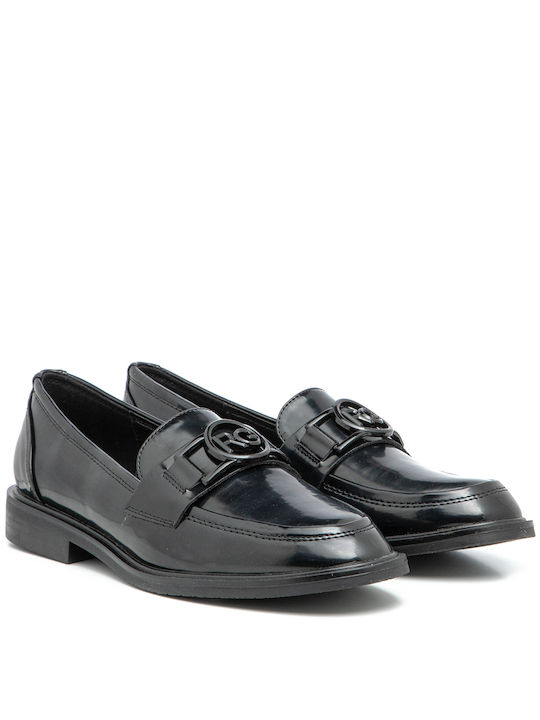 Renato Garini Damen Loafers in Schwarz Farbe