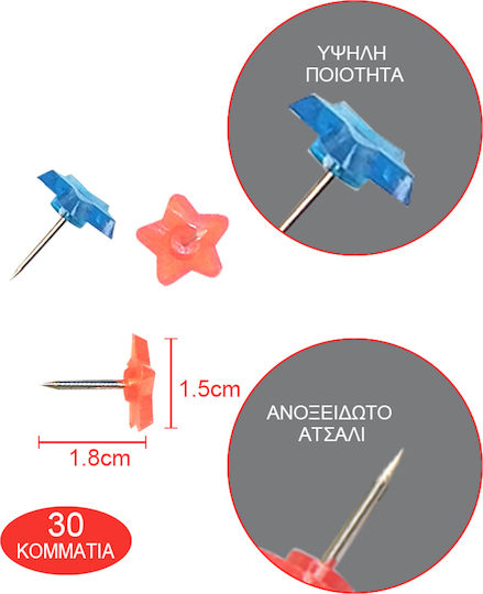 Tpster 30 Забождащи карфици 18мм 25951