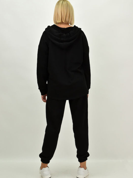 Sweatpants Set Black