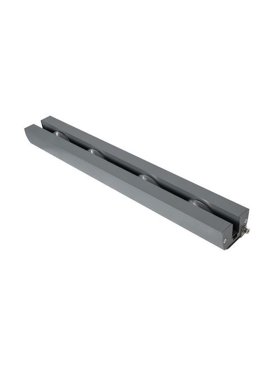 GloboStar Εξωτερικό Φωτιστικό LED Wall Washer 36W RGBW IP67 Γκρι