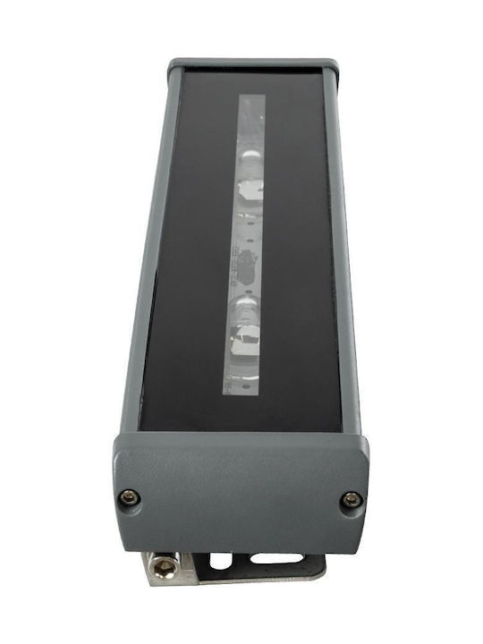 GloboStar Lampa De Podea Pentru Exterior LED Mașină De Spălat Pe Perete 18W RGBW IP67 Gri