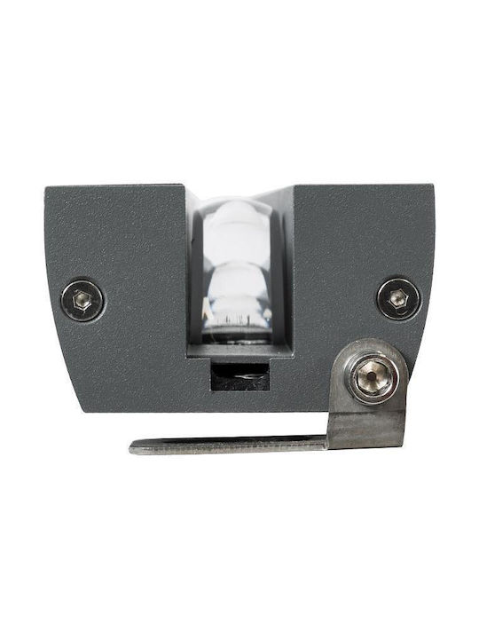 GloboStar Lampa De Podea Pentru Exterior LED Mașină De Spălat Pe Perete 36W Cu Bianco Reglabil IP67 Portocalie