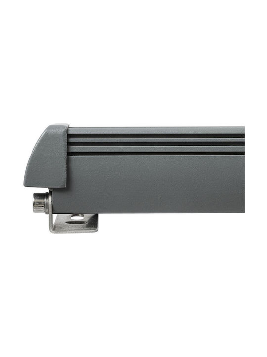 GloboStar Lampa De Podea Pentru Exterior LED Mașină De Spălat Pe Perete 18W RGBW IP67 Gri