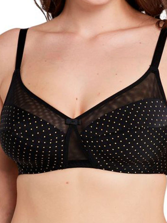 Sans Complexe Bra without Padding without Underwire Black