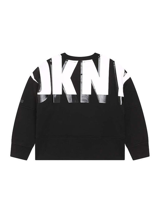 DKNY Hanorac pentru copii Negru