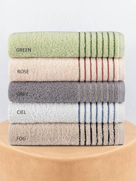 Palamaiki 3pc Bath Towel Set Ser Green Weight 450gr/m²