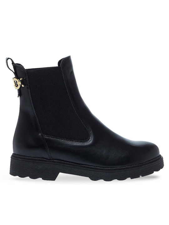 Parex Leather Women's Chelsea Boots Black