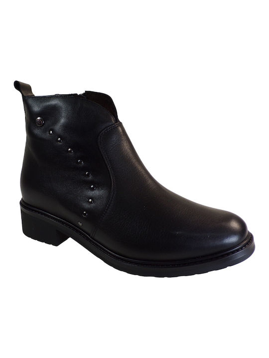 Pepe Menargues Women's Leather Boots Black