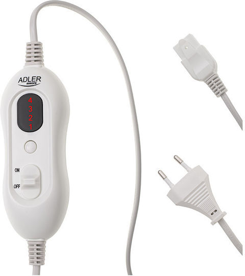 Adler Belt Massage for the Waist with Heating Function Gray
