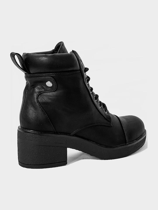 Stiefeletten Damen Schwarz