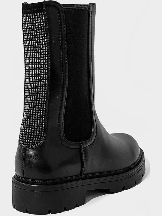 Stiefeletten Damen Schwarz
