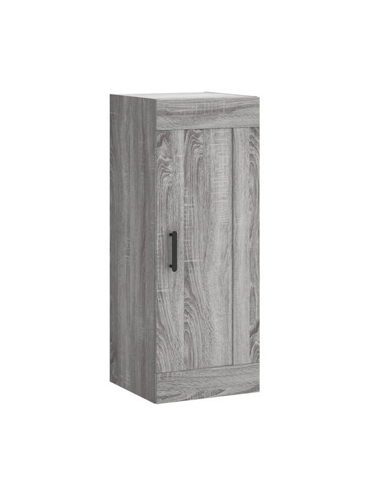 Bookcase Grey 34.5x34x180cm