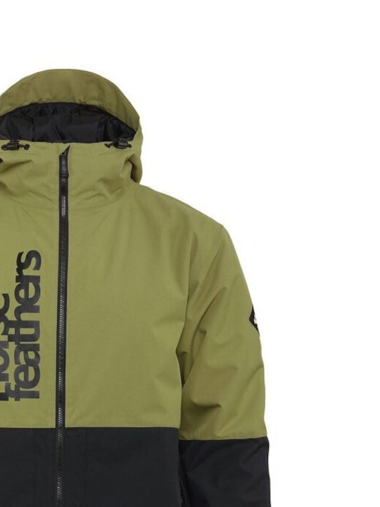 Horsefeathers Morse Ii Men's Ski & Snowboard Jacket Khaki OM307H