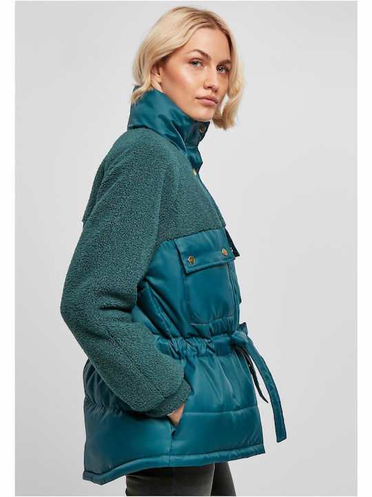 Κοντό Γυναικείο Puffer Μπουφάν για Χειμώνα Jasper