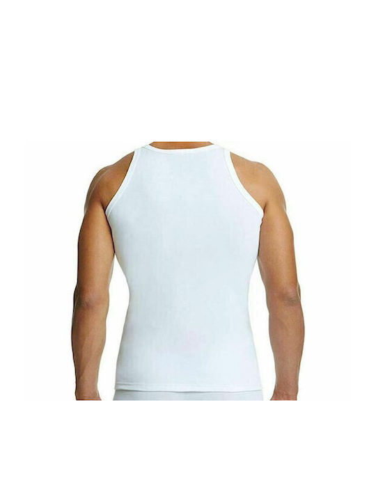 Maax Underwear Men's Sleeveless Undershirt White