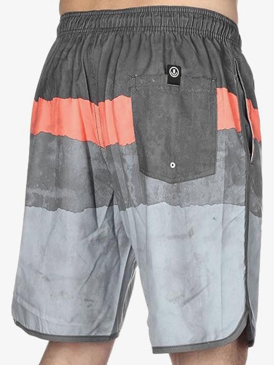 Neff Headwear Herren Badebekleidung Shorts Gray Gestreift